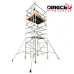 Alloy Scaffold Tower Double Width 1.8m Deck x 1450mm Wide
