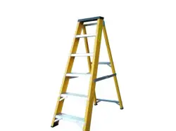 Click Here To Enlarge This Photo Of 6 Tread Fibreglass GRP Step Ladder